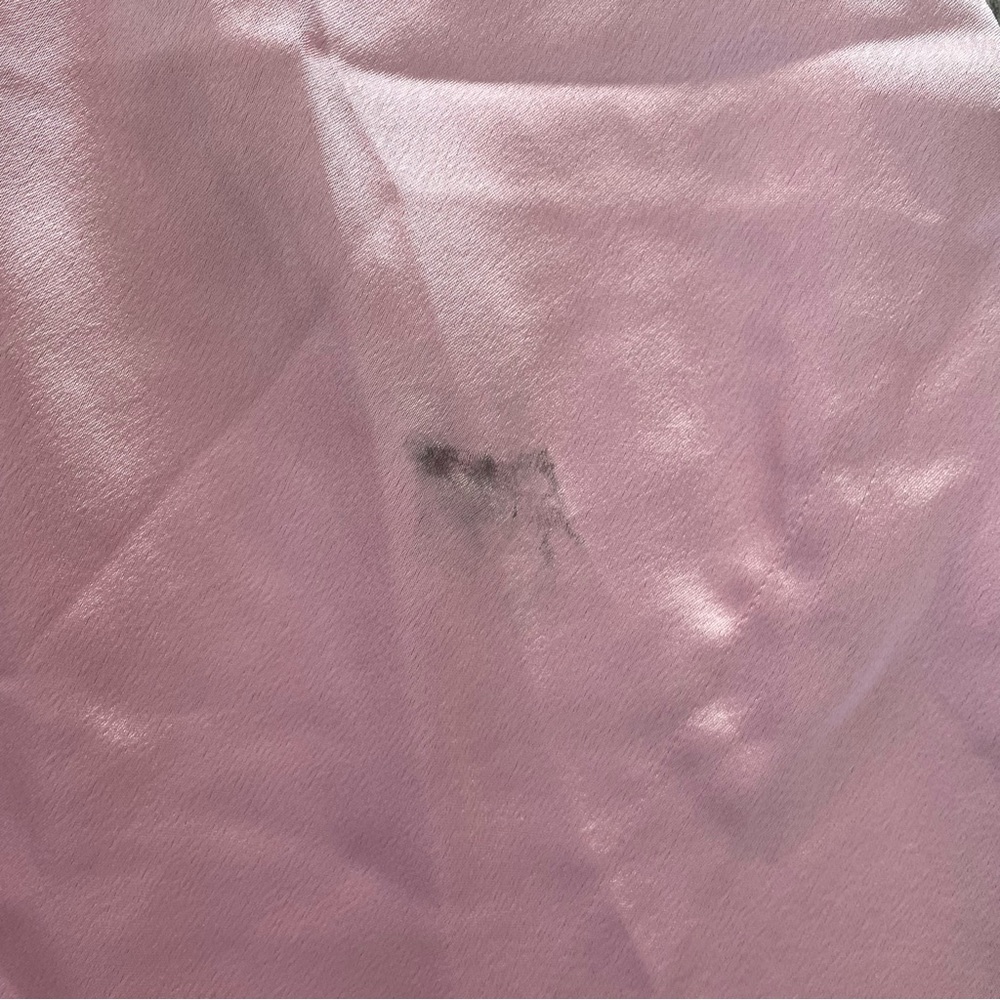 New! For Love and Lemons pink satin cutout slip dress nightie pink 15323 - Picture 14 of 14